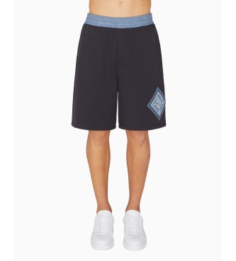 A|X Armani Exchange para hombre. XM000989AF10830UB101 Shorts Style marino (L), Casual, Algodón