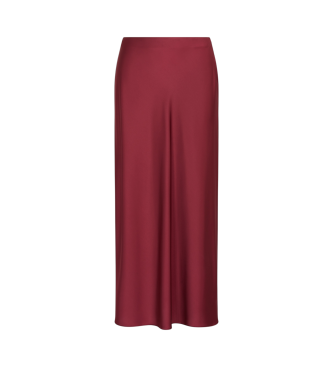Armani Exchange para mujer. XW001420AF19592UA343 Falda Midi rojo (M), Casual, Poliéster