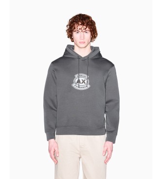 A|X Armani Exchange Sudadera con capucha gris