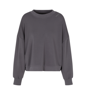 Armani Exchange para mujer. XW000740AF16111U8105 Sudadera Chill gris (XS), Casual, Poliamida