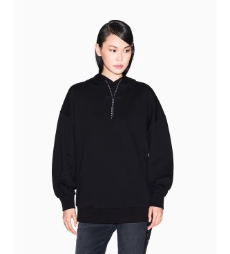 Armani Exchange para mujer. XW000748AF16114UC001 Sudadera Modern negro (S), Casual, Algodón, Manga larga
