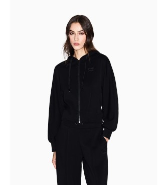Armani Exchange para mujer. XW000802AF16111UC001 Sudadera Exchange negro (XS), Casual, Poliamida, Manga larga