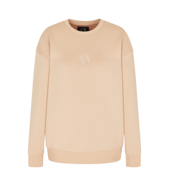 Armani Exchange para mujer. XW000821AF10818U1051 Sudadera Sand beige (L), Casual, Algodón, Manga larga