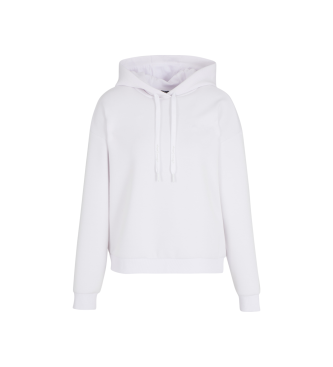 Armani Exchange para mujer. XW000836AF13397U0002 Sudadera Signature blanco (S), Casual, Viscosa