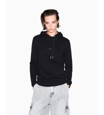 A|X Armani Exchange para mujer. XW000983AF14284UC001 Sudadera Básica negro (XL), Casual, Algodón, Manga larga