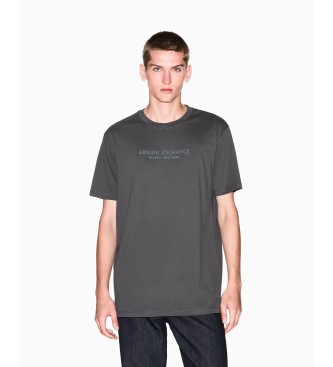 Armani Exchange para hombre. XM001280AF10361U8144 Camiseta Modern gris (XL), Casual, Algodón, Manga corta