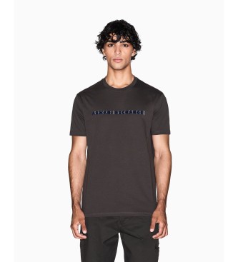 Armani Exchange para hombre. XM001458AF10364U8122 Camiseta Básica marrón (M), Casual, Algodón, Manga corta