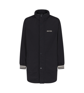 Armani Exchange para hombre. XM000931AF15605UB101 Chaqueta Trench Clásico marino (M), Casual, Poliéster