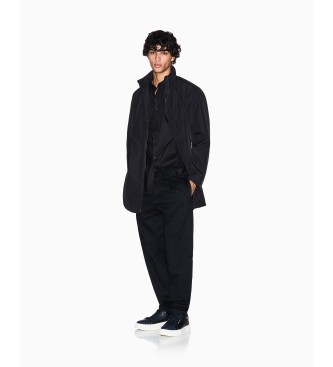 Armani Exchange para hombre. XM001578AF16926UC001 Abrigo Acolchado negro (XXL), Casual, Poliéster