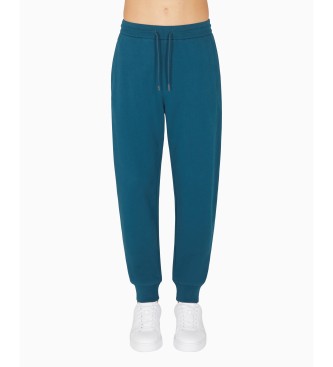 Armani Exchange para hombre. XM001041AF10830UB022 Pantalón jogger Reflecting azul (L), Casual, Algodón
