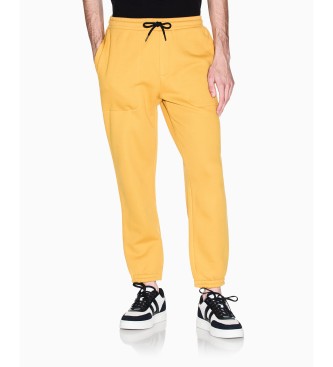 Armani Exchange para hombre. XM001419AF16434U2166 Pantalón Jogger Elec amarillo (XL), Casual, Algodón