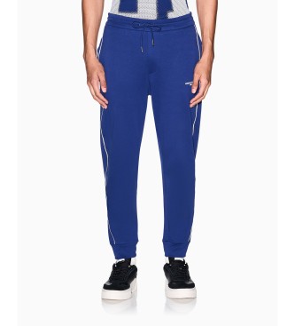 A|X Armani Exchange para hombre. XM002374AF10365UB131 Pantalón Design azul (M), Casual, Deportivo, Algodón