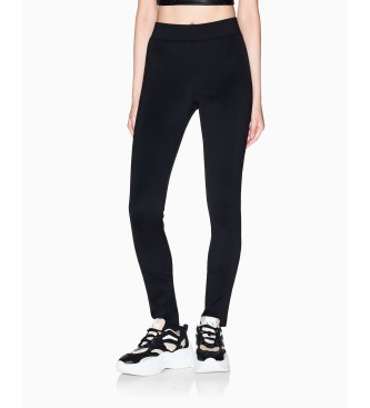 A|X Armani Exchange para mujer. XW000754AF16139UC001 Leggings eco negro (S), Deportivo, Multideporte, Poliamida
