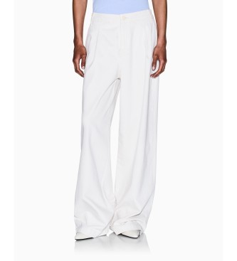 Armani Exchange para mujer. XW001105AF14494U1051 Pantalón Sum blanco (M), Casual, Algodón