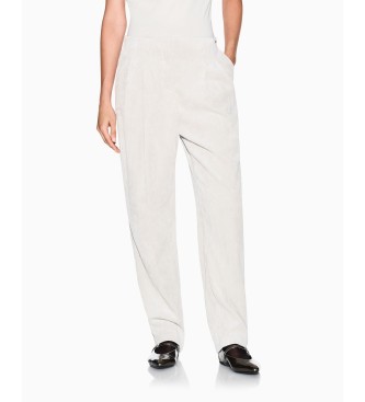 A|X Armani Exchange para mulher. XW001268AF16202U1094 Calças casuais bege (XL), Casual, Poliéster