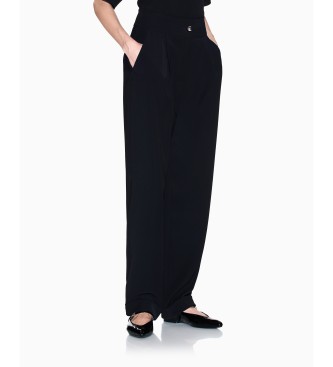 A|X Armani Exchange para mujer. XW001270AF16125UC001 Pantalón Formal negro (XS), Casual, Clásico, Poliéster