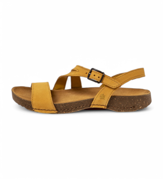 Para mujer. 110453F50003_024 Sandalias de piel 1045 I Breathe (37), Plano, Hebilla, Casual