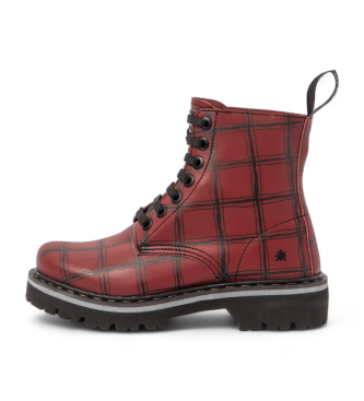 Botines 1166P granate (41), Tela, Plano, Cordones, Casual, Art outlet 2024.