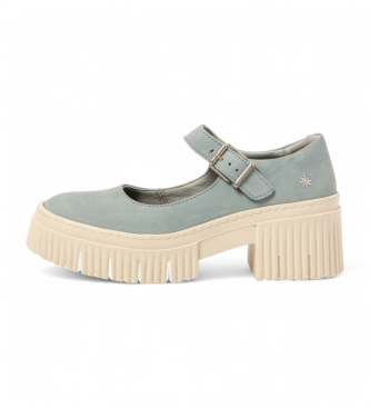 Art para mujer. 1137312K1003_ESP Zapatos de piel 1373 1373 York azul (42), 3 a 5cm, Hebilla, Casual