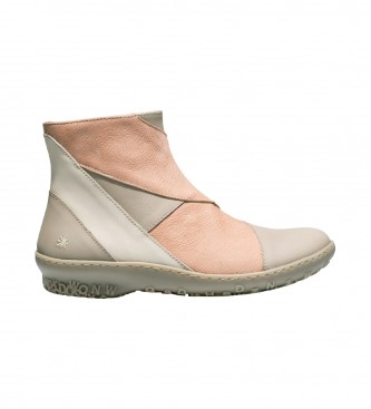 Art para mulher. Botas de couro para tornozelo 1434 multicolor