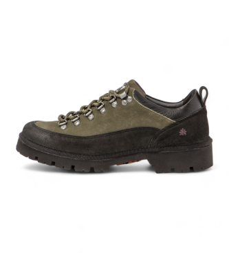 Art unisex. 1148411Q9003_001 Zapatos de piel 1484 verde (45), Plano, Cordones, Casual