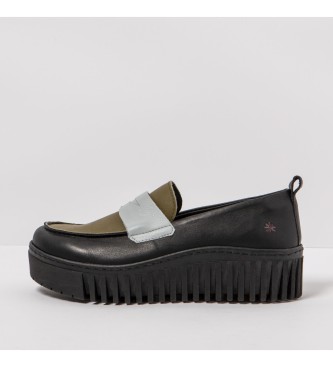 Mocasines de Piel 1530S Brighton negro (41), 3 a 5cm, Ninguno, Casual, Art outlet 2024.