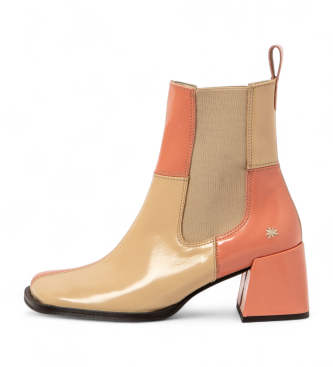 Art para mujer. 1170711F4003_0MU Botines de piel 1707 multicolor (38), 5 a 8cm, Ninguno, Casual