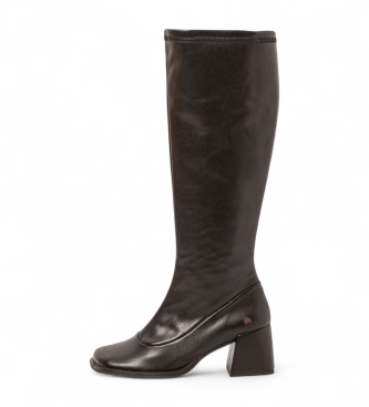 Art para mujer. 117081101003_001 Botas Elder negro (41), Piel, 8 a 10cm, Cremallera, Casual