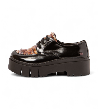 Art para mujer. 1176511FM003_0MU Zapatos 1765 Leeds negro (37), 1 a 3cm, Cordones, Casual