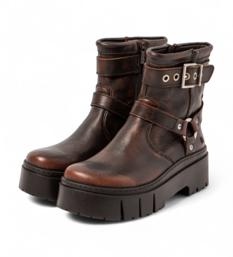 Art para mujer. 1176712EG003_012 Botines de Piel 1767 Leeds marrón 2