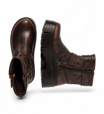 Art para mujer. 1176712EG003_012 Botines de Piel 1767 Leeds marrón 4