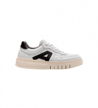 Zapatillas de Piel 1777 Belleville blanco (36), Plano, Cordones, Casual, Art outlet 2024.