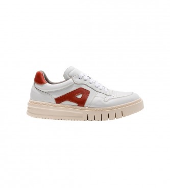 Zapatillas de Piel 1777 Belleville blanco (42), Plano, Cordones, Casual, Art outlet 2024.
