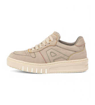 Art unisex. 117871124003_017 Zapatillas de piel 1787 Belleville beige (36), Plano, Cordones, Casual