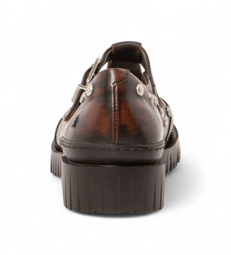 Art para mujer. 11834S1EG003_012 Zapatos de Piel 1834S Oxford marrón 3