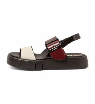Art para mujer. 1185711YD003_0MU Sandalias de piel 1857 Málaga multicolor (36), 3 a 5cm, Hebilla, Casual