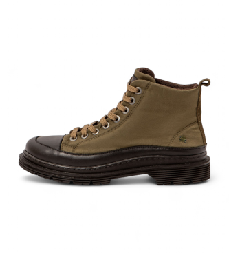 Art para hombre. 1189511D1003_0G3 Botines 1895 Birmingham verde (42), Plano, Cordones, Casual, Nylon reciclado