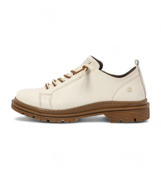 Art unisex. 1189711MW003_MMW Zapatos de piel 1897 blanco (45), Plano, Cordones, Casual