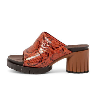 Art para mujer. 119201288003_006 Sandalias de piel 1920 Malibu naranja (38), 5 a 8cm, Ninguno, Casual