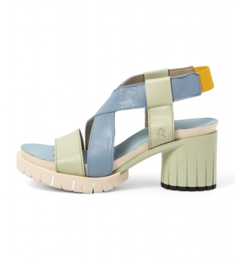 Art para mujer. 1192111YA003_0MU Sandalias de piel 1921 Malibu multicolor (39), 5 a 8cm, Ninguno, Casual