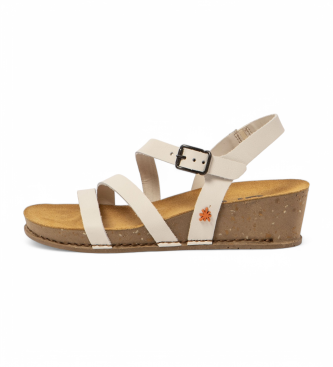 Artvoor vrouwen. 1193013Y2003_0MU Sandalen 1930 Multi I Live wit (42), Leer, 3 tot 5 cm, Gesp, Casual