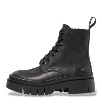 Art para mujer. 119531501003_001 Botines de piel 1953 Amberes negro (36), 3 a 5cm, Cremallera, Casual