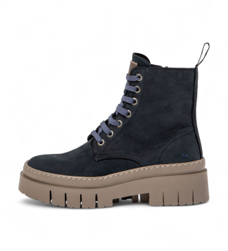 Art para mujer. 119531266003_0B0 Botines de Piel 1953 Amberes marino (37), Plano, 1 a 3cm, Cremallera, Casual