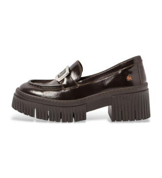 Art para mujer. 113721112003_012 Mocasines de piel 1372 marrón (36), Plano, Ninguno, Casual