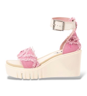 Para mujer. 12085S1YQ003_0MU Sandalias 2085S Catania (38), Tela, 8 a 10cm, Hebilla, Casual