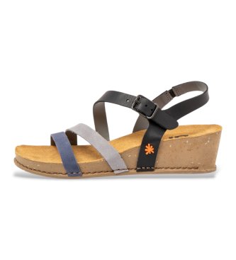 Art para mujer. 1193012GZ003_0MU Sandalias de Piel 1930 I Live multicolor (38), 3 a 5cm, Hebilla, Casual