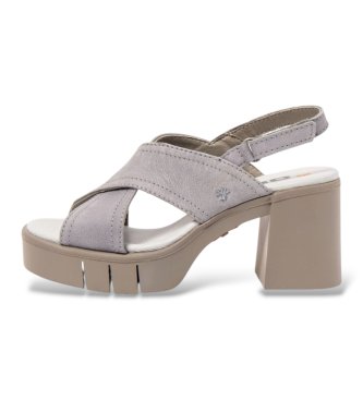 Para mujer. 119901250003_0B0 Sandalias de PIel 1990 Eivissa (36), 8 a 10cm, Hebilla, Casual