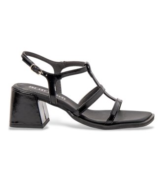 Art para mujer. 120111101003_001 Sandalias de Piel 2011 Verona negro (42), 5 a 8cm, Hebilla, Casual, Fiesta