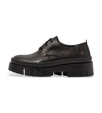 Zapatos de Piel 1952 Amberes negro (38), 3 a 5cm, Cordones, Casual, Art outlet 2024.