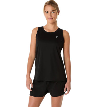 Asics para mujer. 2012D171 Camiseta de tirantes Core negro (S), Deportivo, Sintético, Multideporte, Sin mangas / Tirantes